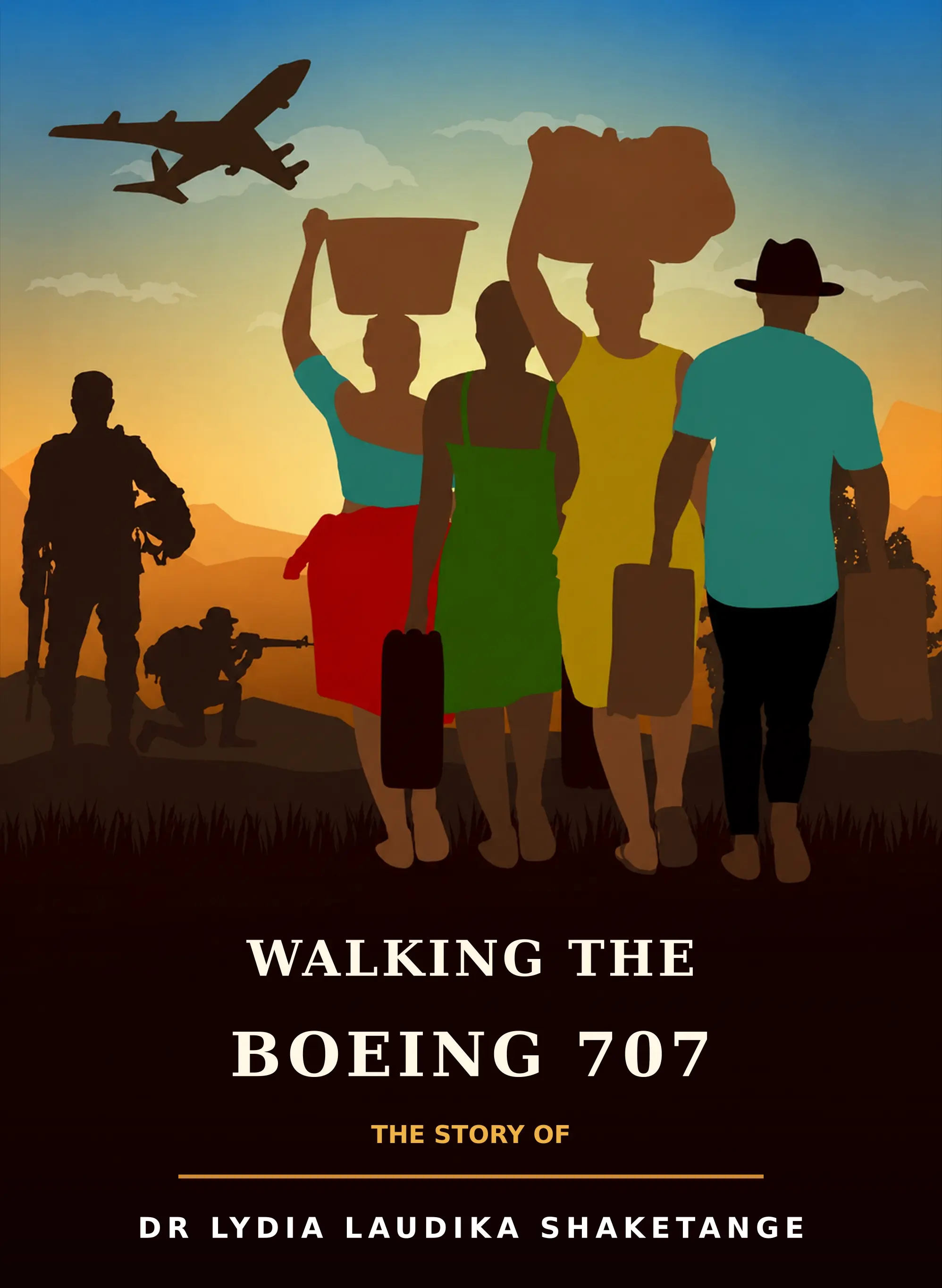 Walking the Boeing 707 English edition cover